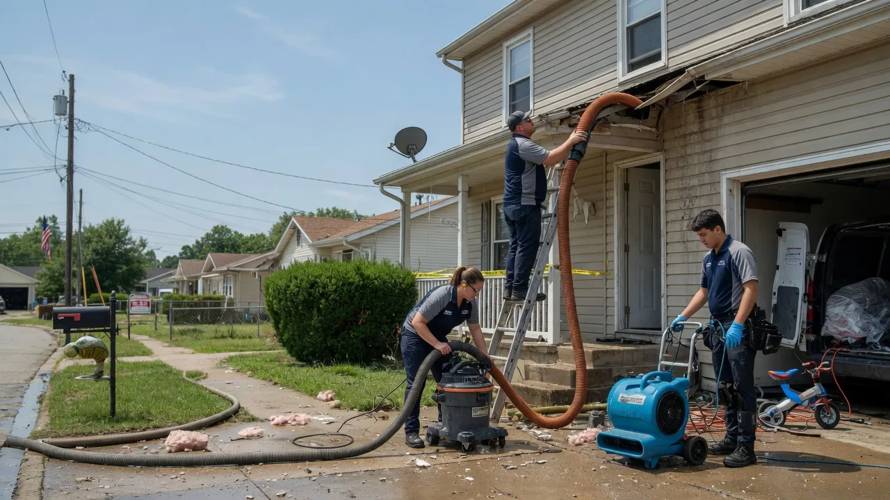 Water Damage Restoration in East Smithfield, PA near me